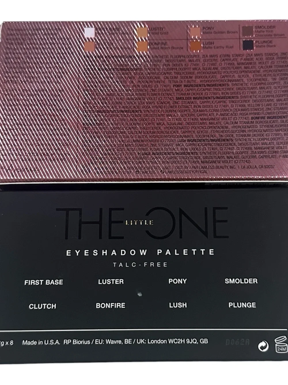 Flawless Warm Neutrals Eyeshadow Palette - Talc free